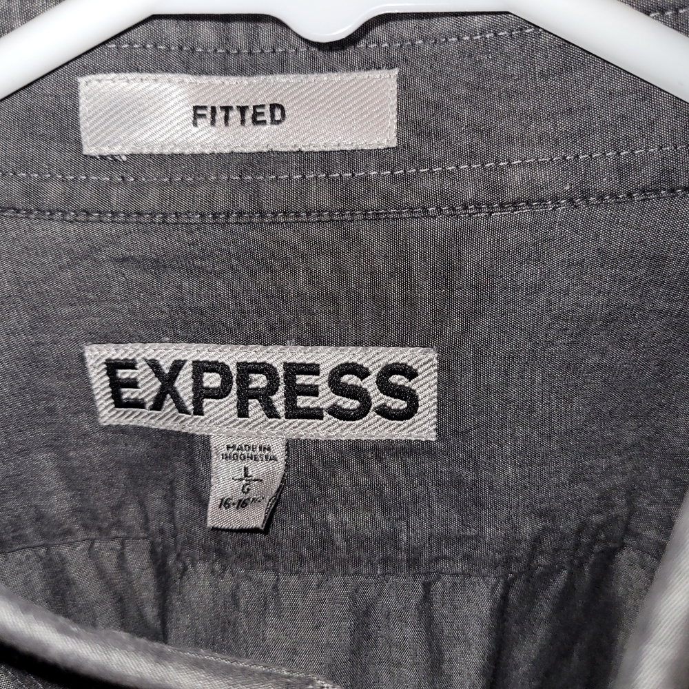 Express Size Large Button Up - Picture 3 of 3